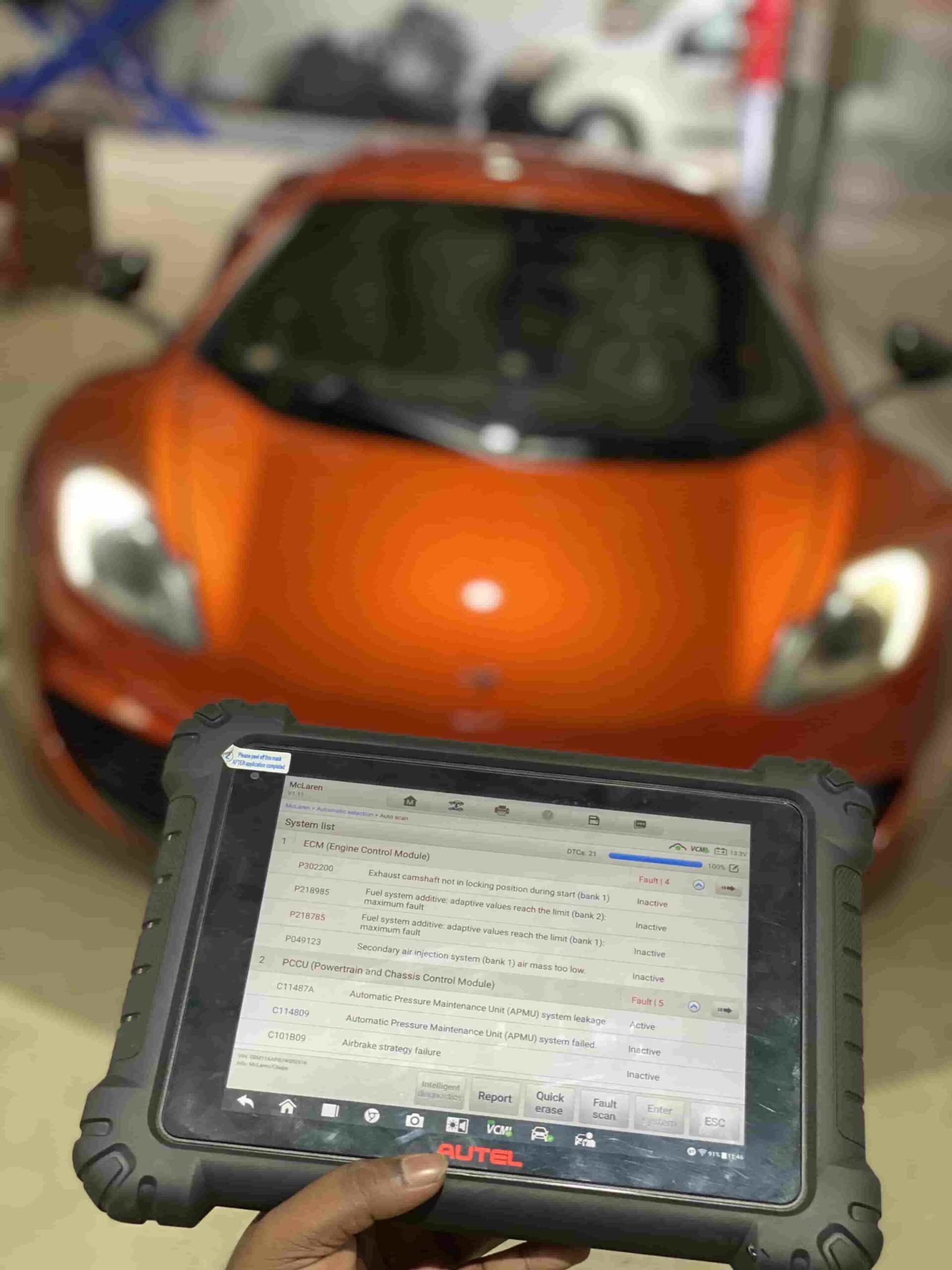 Inside the workshop — Rapido Garage, Al Quoz Dubai