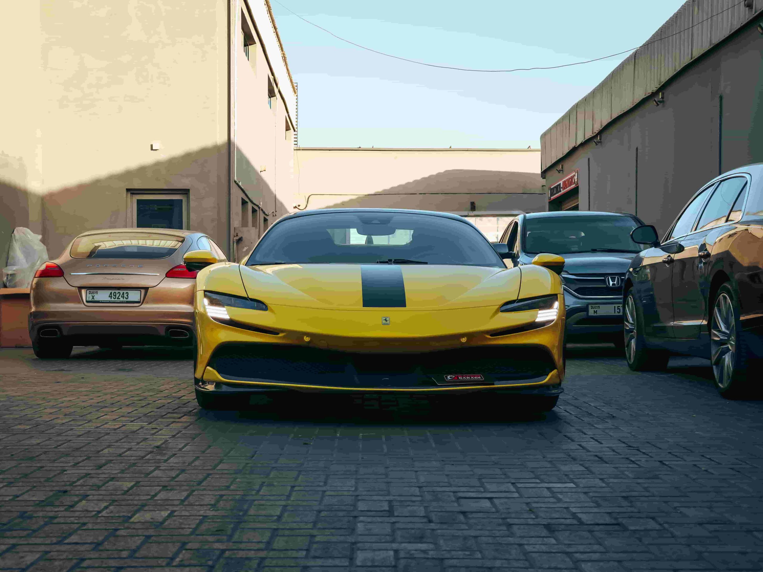 Inside the workshop — Rapido Garage, Al Quoz Dubai