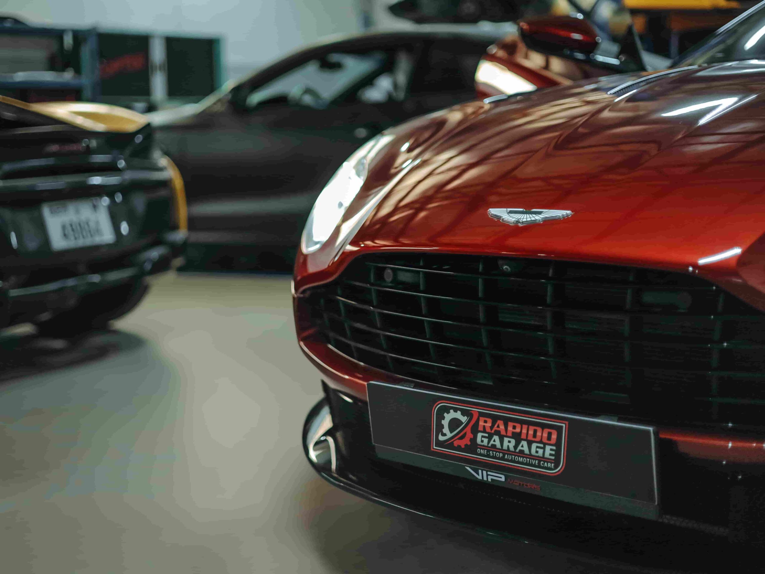 Inside the workshop — Rapido Garage, Al Quoz Dubai