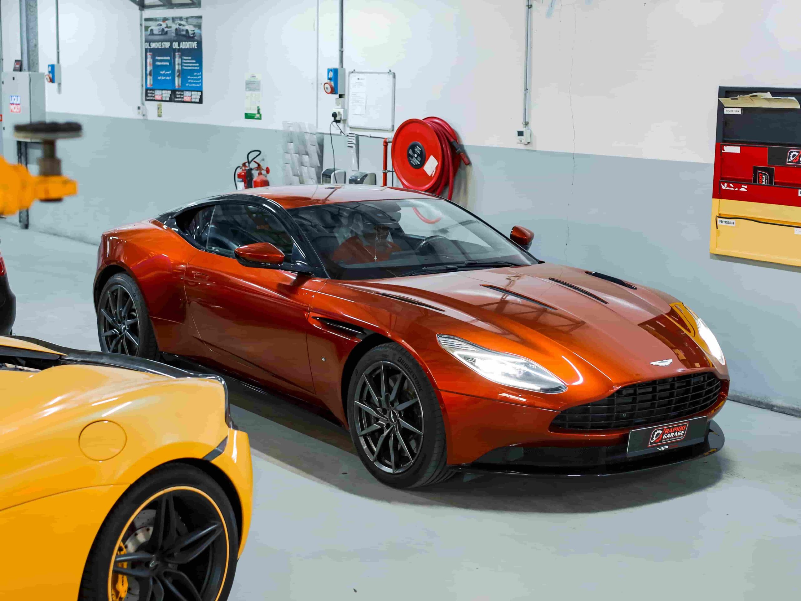Inside the workshop — Rapido Garage, Al Quoz Dubai