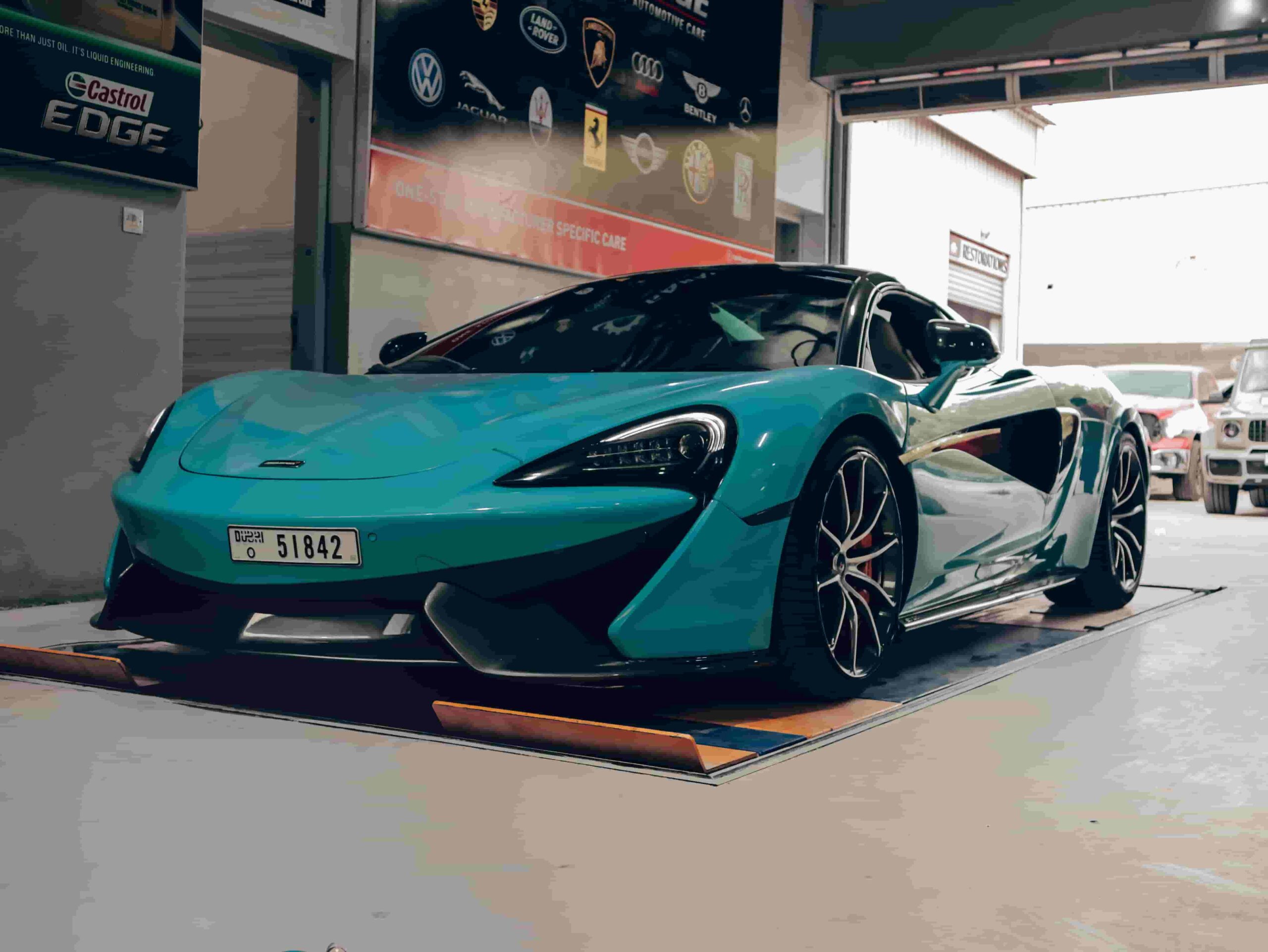 Inside the workshop — Rapido Garage, Al Quoz Dubai