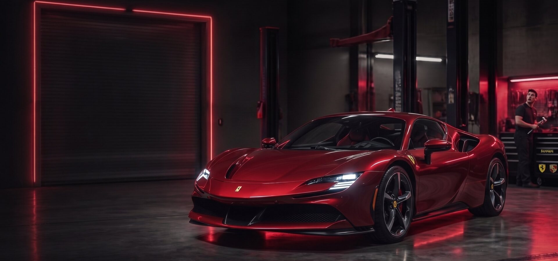 Ferrari Repair in Dubai
