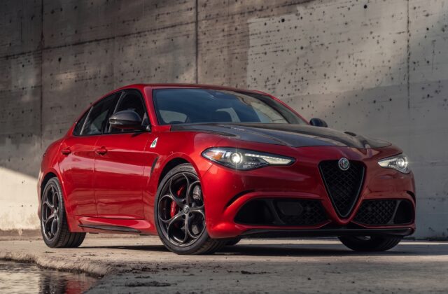 Alfa Romeo in the workshop at Rapido Garage, Al Quoz Dubai